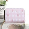 Cartoon Wallet Women Short Cute Small Wallets Student Triple Fold Card Holder Coin Purse Ladies Wallets 5