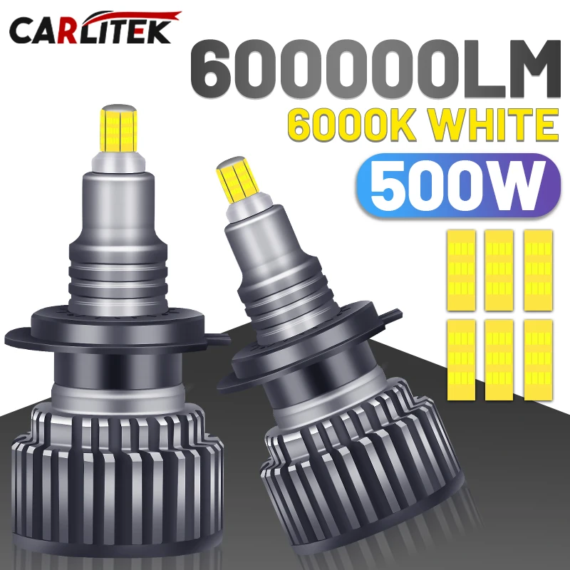 H7 Led Bulb Canbus H1 H8 H11 Fog Light 9006 Hb4 9005 Hb3 9012 Hir2 Led H27 880/881 30000LM 360 Auto Lamps 6000K Mini 12V led lights led bulbs led car lights led car headlights