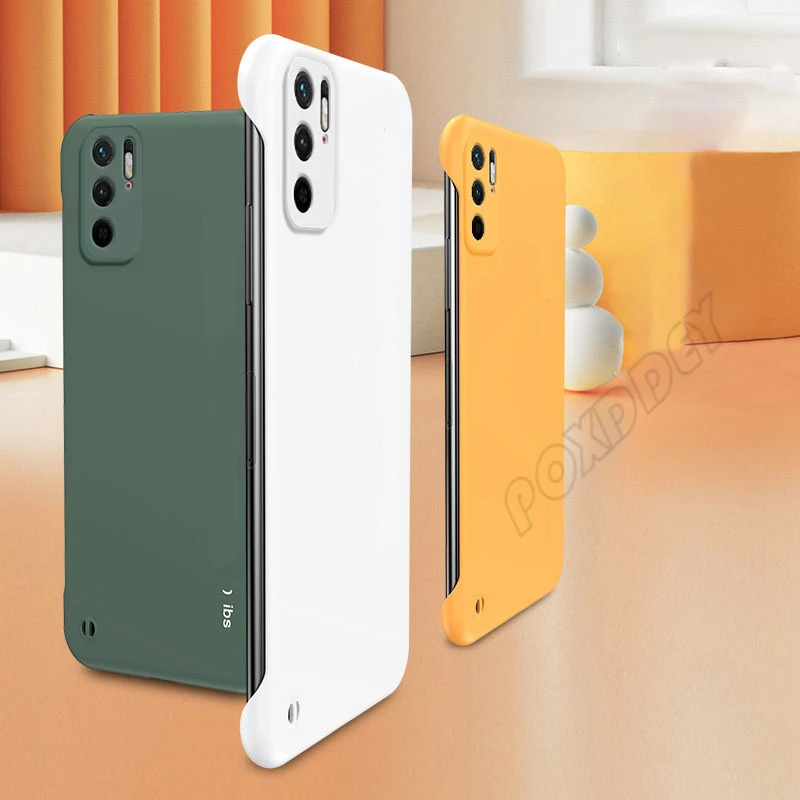 Luxury Ultra Thin Slim Hard PC Frameless Case For XIAOMI Mi REDMI 9T Note 10S 8 9 10 Pro Matte Cover Cases_voghion.com