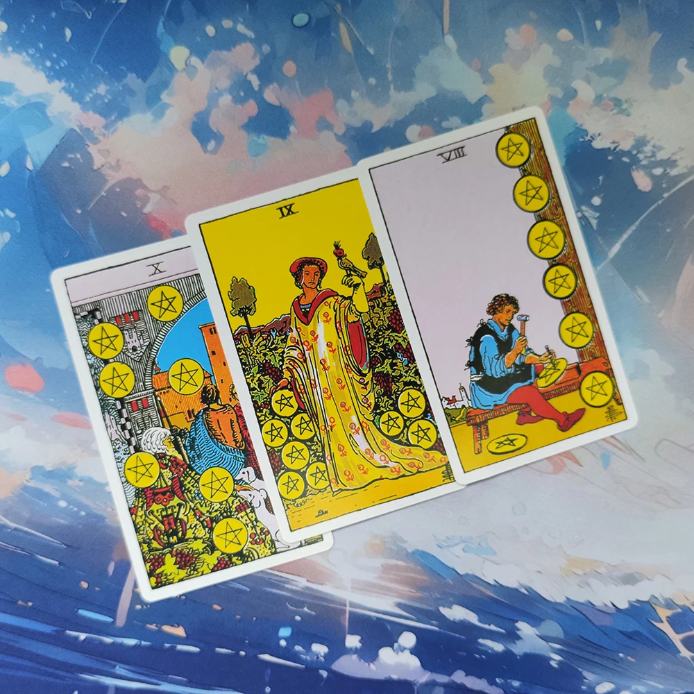 12x7CM The Rider Tarot Deck Cards one of the top 10 tarot decks of all time Tarot Deck,English Guide,Tarot for Beginners 6