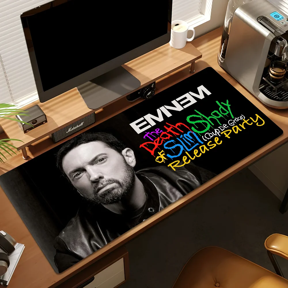 Eminem The Death of Slim Shady Mouse Pad Protector Office Gaming Accessories Laptop Gamer Cabinet Non Slip 6