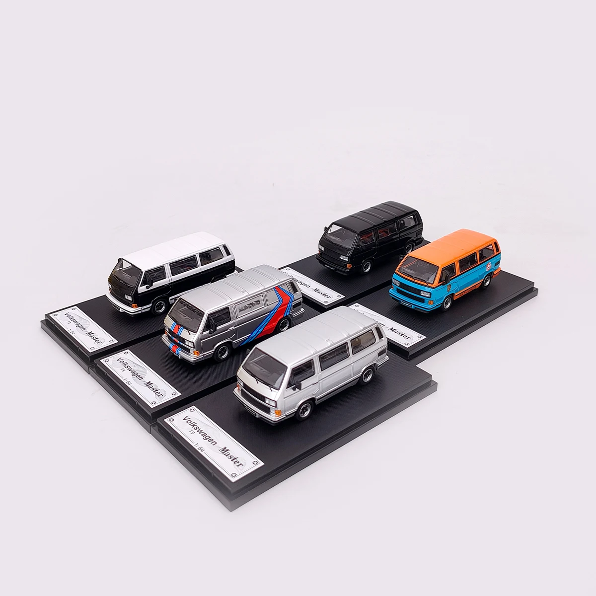 Coche miniatura Volkswagen T3 A 1/18 Norev Multivan Whitestar blanco 1990