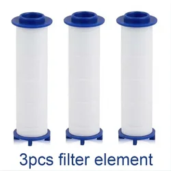 High-Pressure Adjustable Rainfall Shower Head with Water Saving Design (3 filter elements)