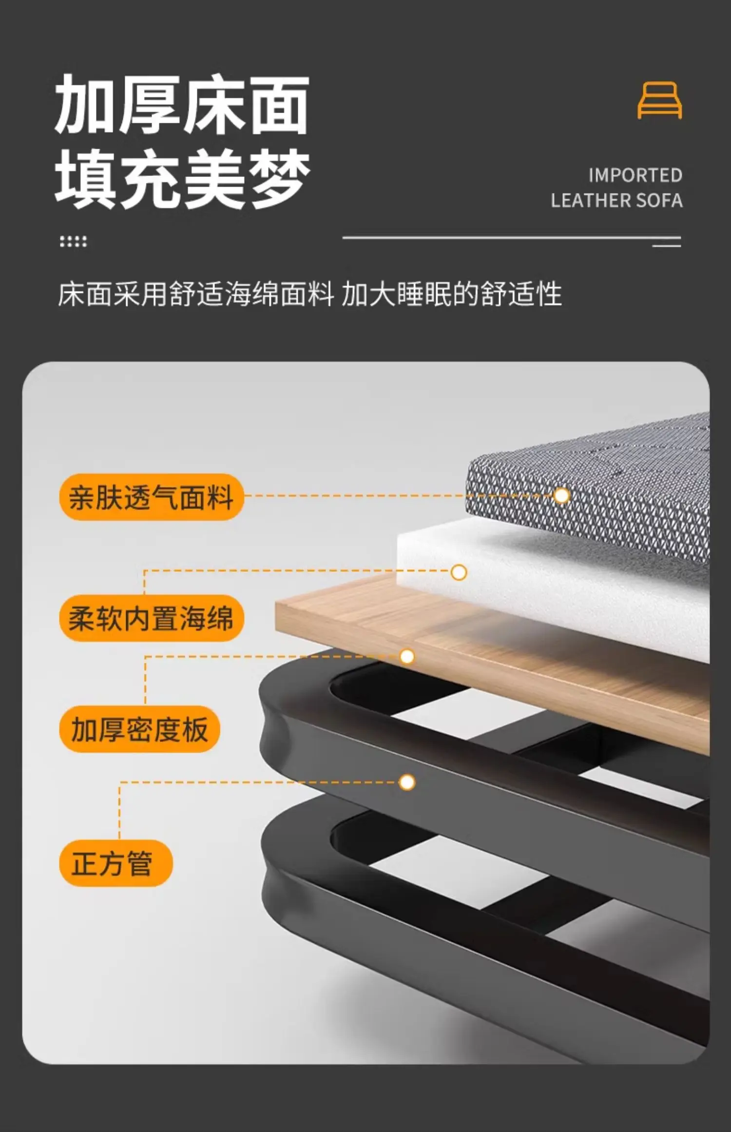 Description Picture 5 of itemSingle Space Saving Bed Minimalism Lazy People Bivouac Inflatable Siesta Bed Simple Siesta Accent Cama Elástica Home Furniture