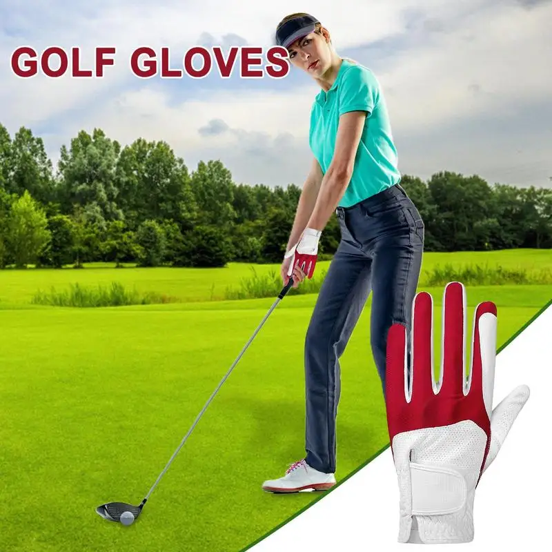 

Golfer Mitten Breathable Gloves Tour Companion Long-Lasting Performance Sweat-Free Comfort Adjustable Closure Mitten For