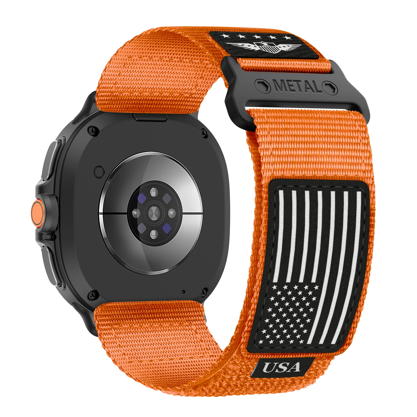 سوار نايلون متين لساعة سامسونج جالاكسي 8 حزام 44 م...