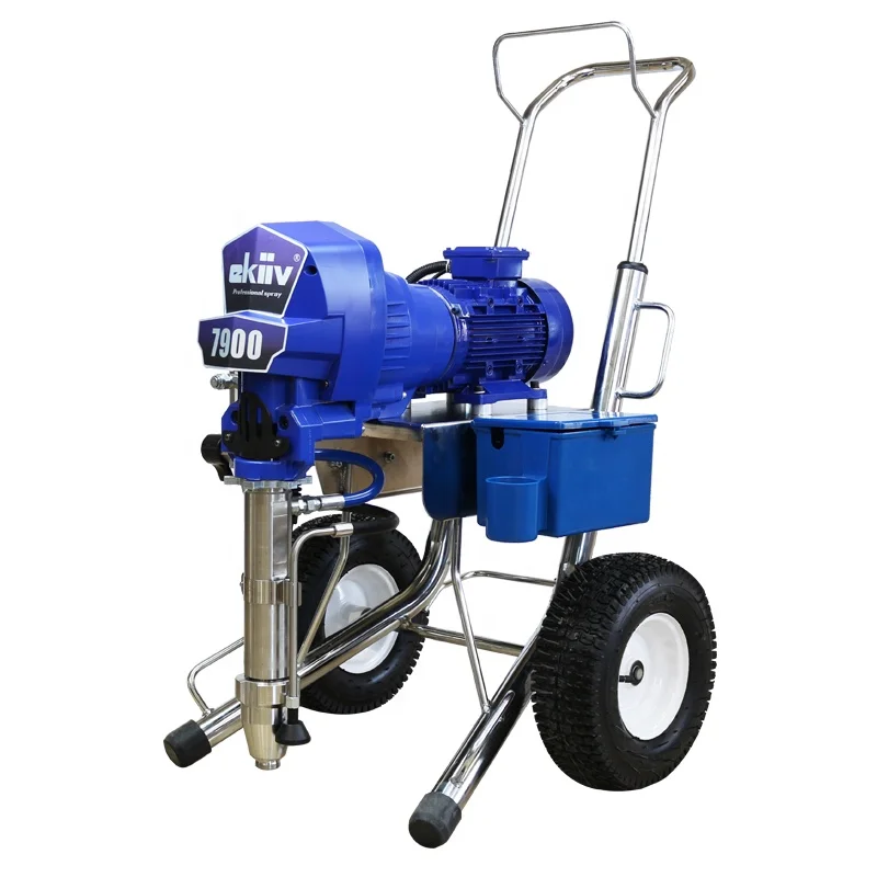 

Ekiiv Factory Direct Sales Professional Electric Wall Airless Waterproof Coating 10L/min Putty Spraying Machine Brushless Motor