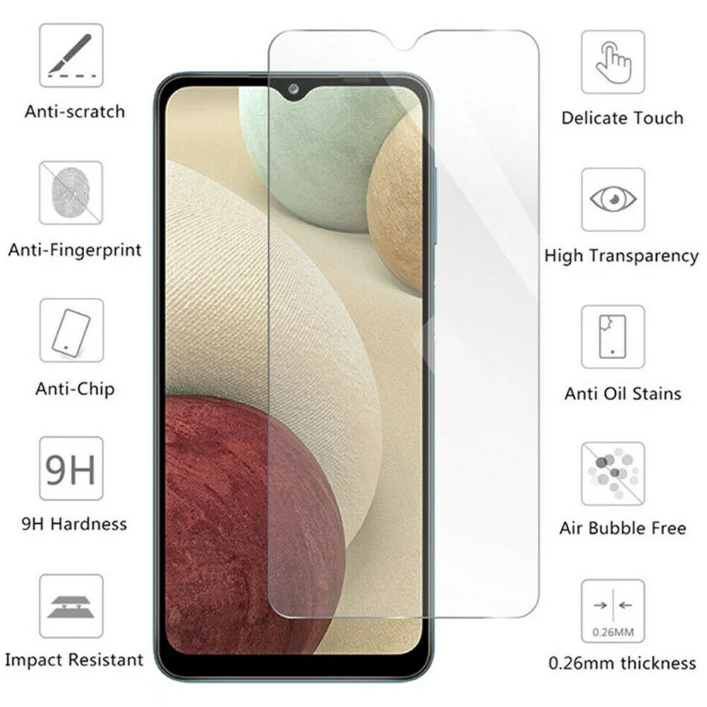 

9H Hardness Tempered Glass Screen Protector For Xiaomi Mi C31 13 C40 12T M5 X4 GT F5 Pro X5 Pro F4 GT C50 M4 Pro Ultra Thin Film