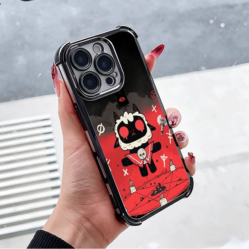 Cult Of The Lambs Themed Soft Phone Case