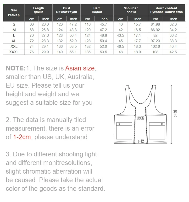 Maden Men's Puffer Vest Features