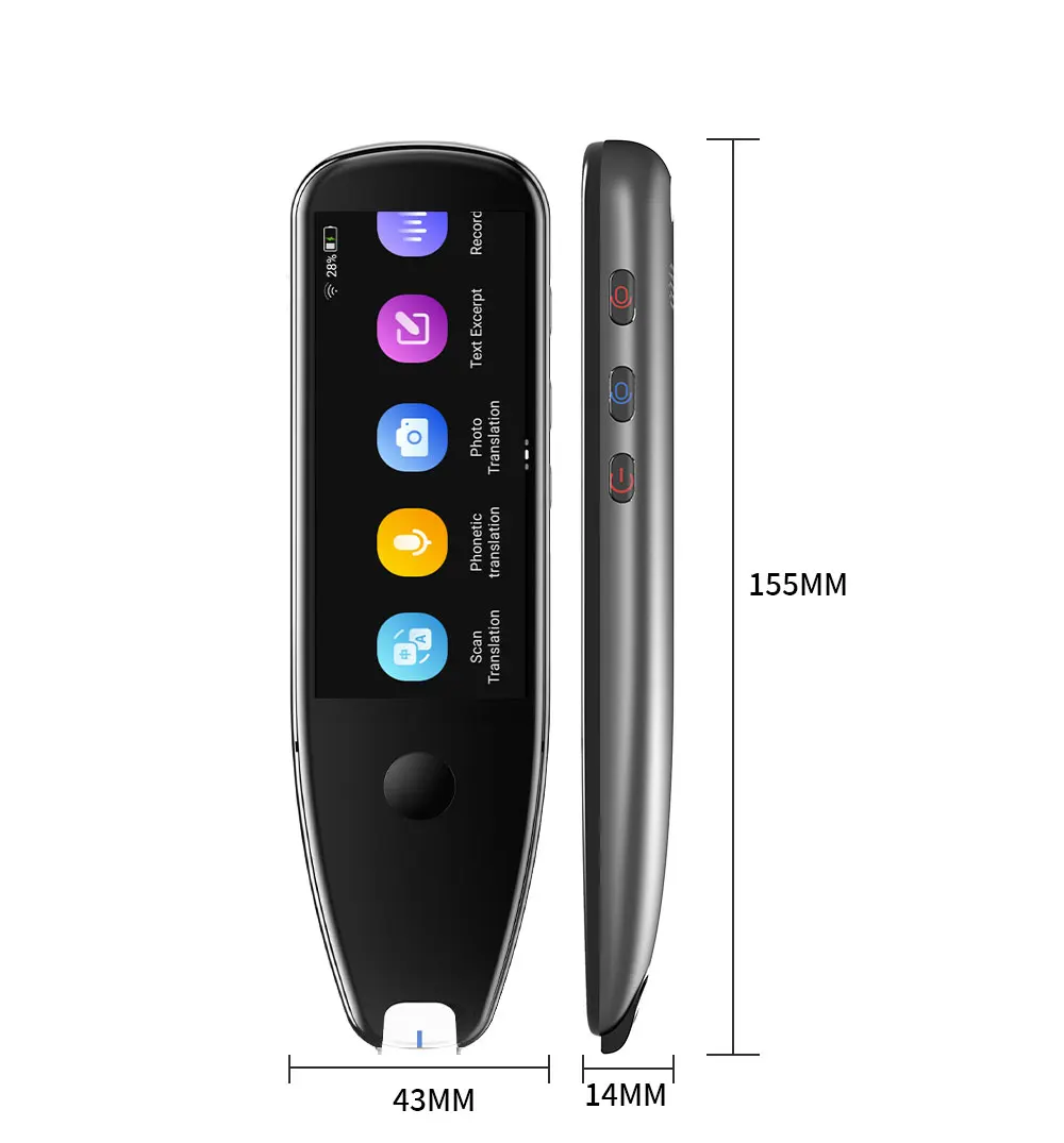 Smart Multi-function Language Translation Pen Text Scan Translator For Language learning English Study X5 Pro translation machine