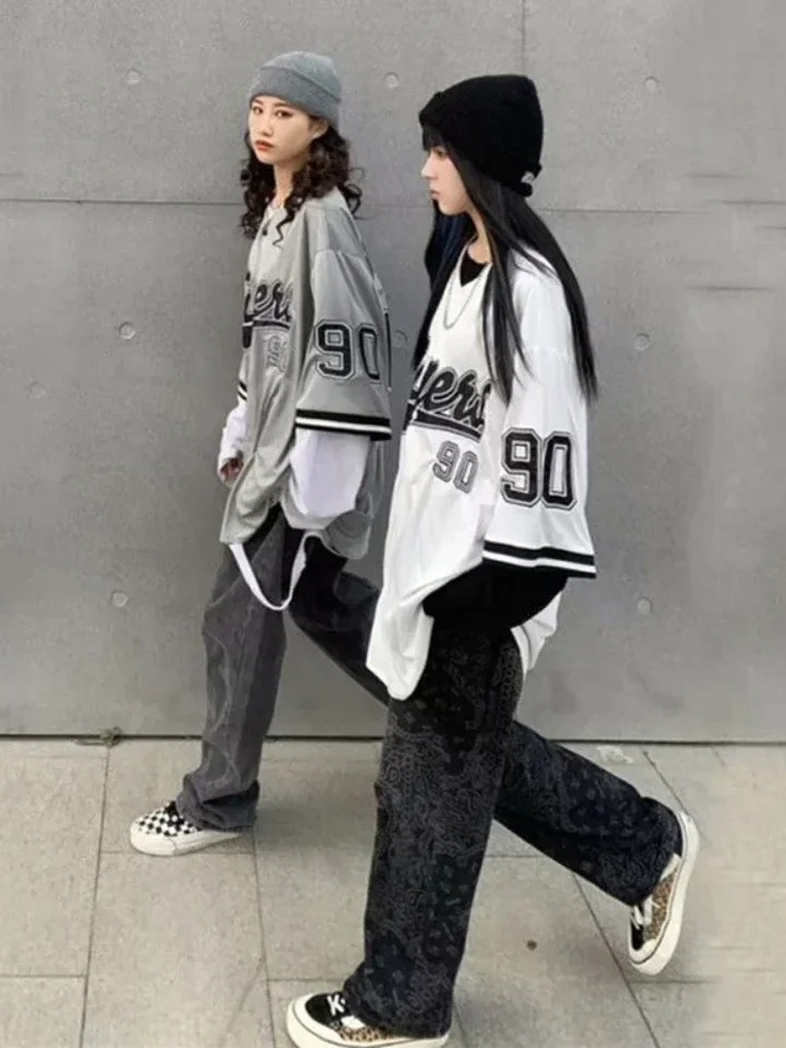 baseball jersey dress 90s Style 90s Fashion Fashion Outfits 90's Baseball Jersey Outfit Style Baseball Jersey 90s 90s Baseball Jersey Outfit 90 S Short Sleeve Ruched A homecoming US Size:16W