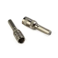 8 PCS H4 Hex Socket Sleeve Set Metric PHM2.0-5.5mm Nozzles Nut Driver Hex Shank Power Nuts Driver Socket Screwdriver Bits Tools 2