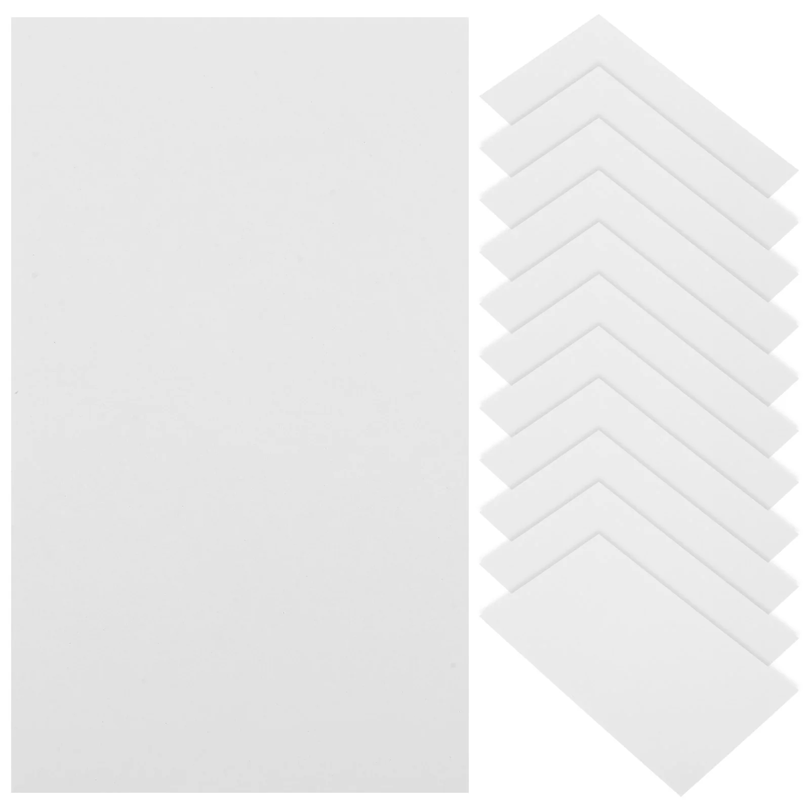 

200 Pcs Blank Card Flashcards for Studying Note Pad Pads Memory Index Mini Paper