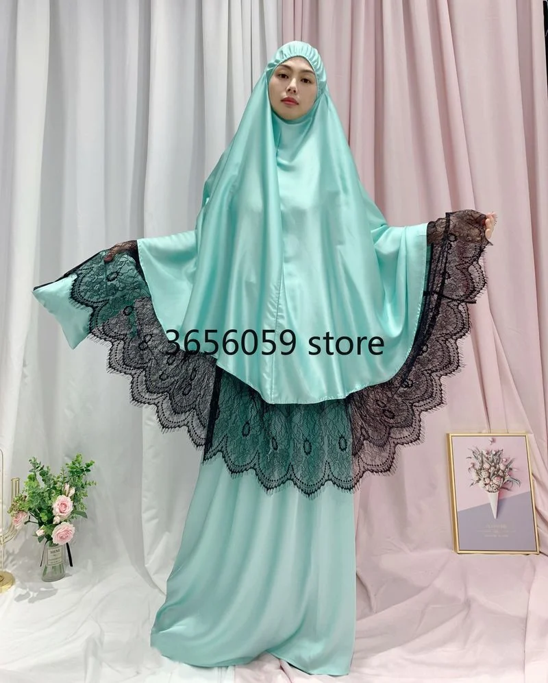 Eid Hooded Moslim Vrouwen Hijab Jurk Gebed Kledingstuk Jilbab Abaya Lange Khimar Volledige Cover Eid Hooded Moslim Vrouwen Hijab Jurk Gebed Kledingstuk Jilbab Abaya Lange Khimar Volledige Cover