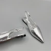 AL*A Silver Slingback Shoes In Real Leather High Quality Golden Mirror Flat Shoes 2025 New Luxury Design Shoes For Women 3