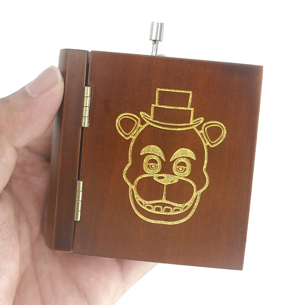 Chanson Du Toreador Wood Book Hand Music Box Birthday Christmas Valentine's Day Gifts
