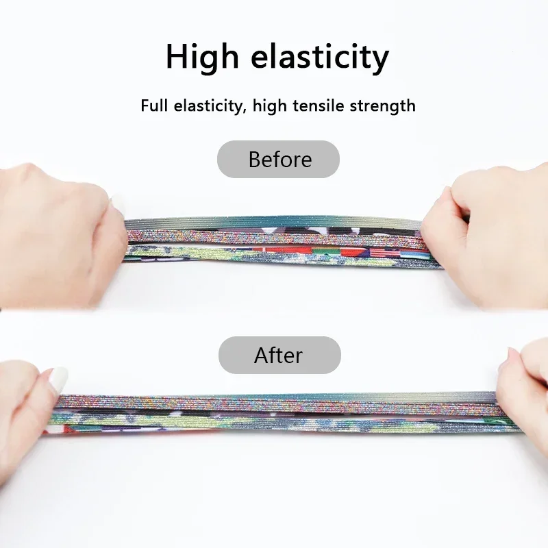 Vibrant Elastic No-Tie Shoelaces