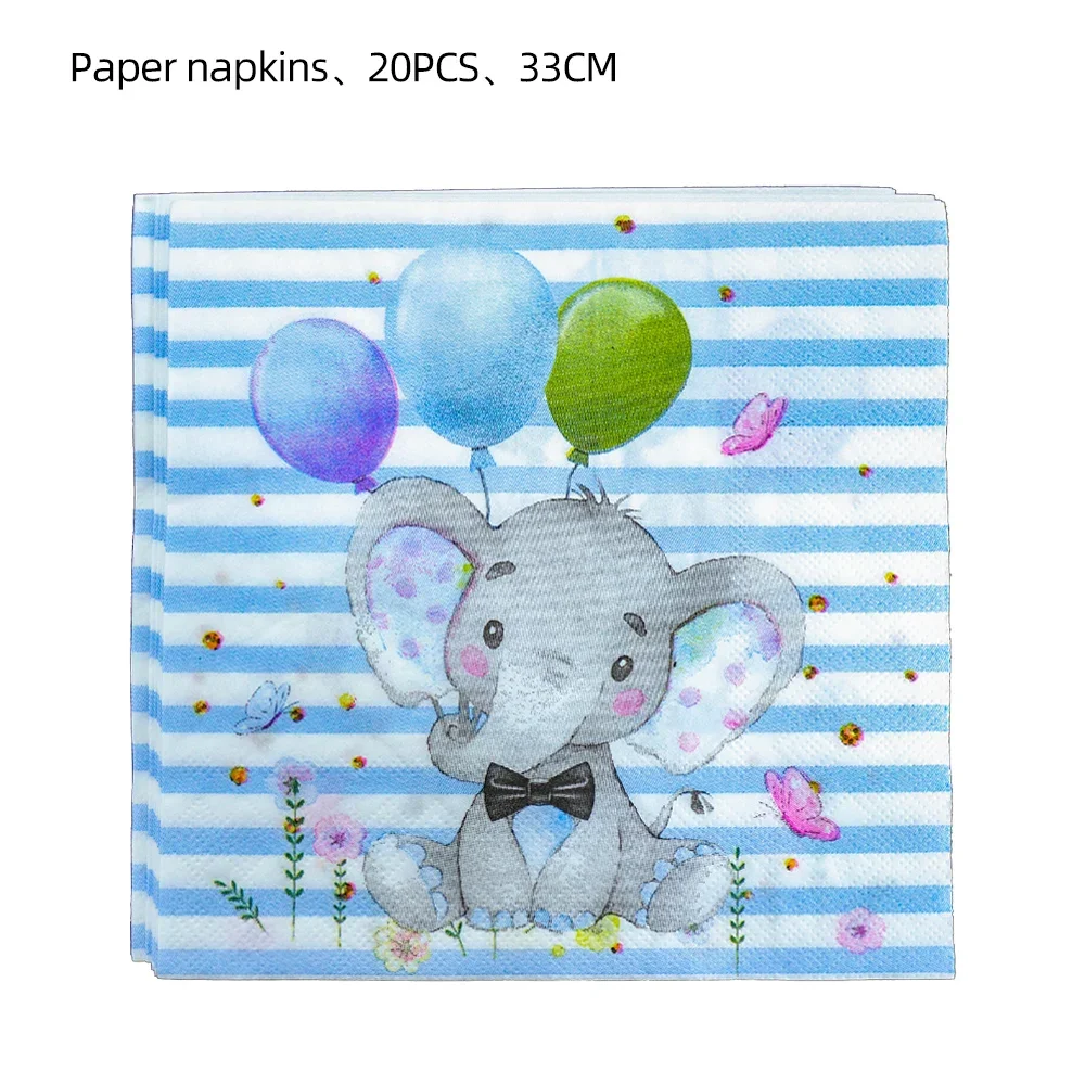 Рисунок 4 - Одноразовая посуда в виде синего слона