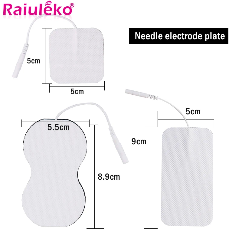 100/50/30/20P TENS EMS Electrode Pads Gel Patch For Nerve Muscle Stimulator Electrode Stickers Electrodes Physiotherapy Massager