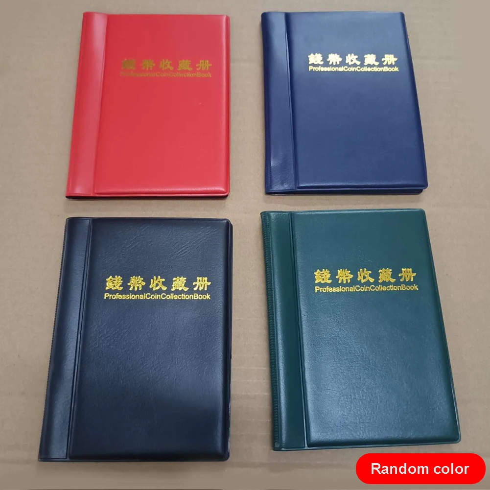 10 Pages 60 Pockets Album Silver Dollar Coins Collection Book Organizer Coin Storage Household Storage Collection Supplies