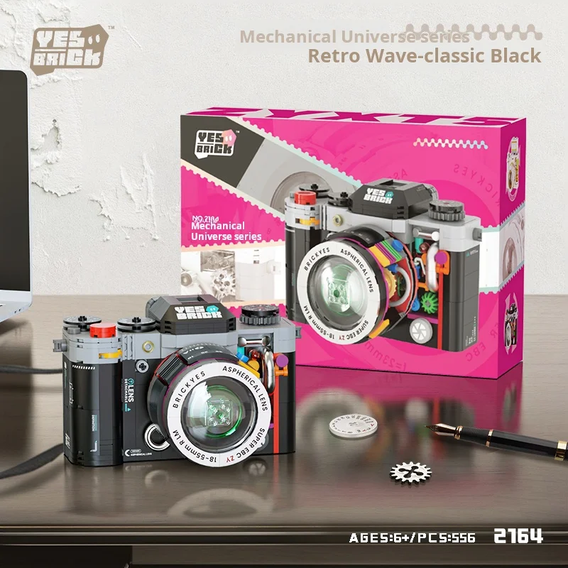 DIY Building Blocks Camera Construction Toy Set