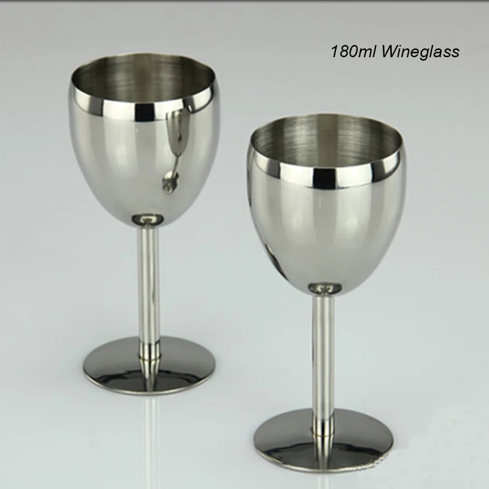 Edelstahl Weingläser Und Trinkbecher Für Partys Und Bar_voghion.com