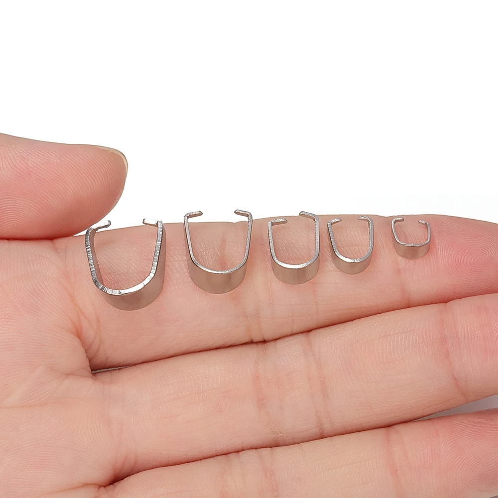 20 Pezzi In Acciaio Inossidabile Ciondolo Clip Connettore - Foto 4