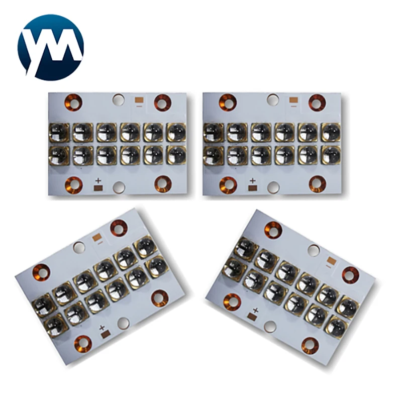 UV LED 120W Module 365nm 385nm 395nm 405nm Drying Offset Ink Printing Ultraviolet Curing Light Source 6565 10W Chips