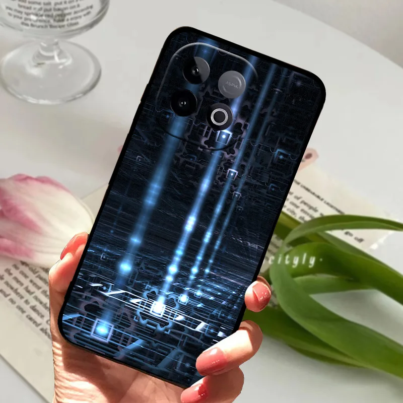 Fashion Paint Soft TPU Silicone Phone Case Cover