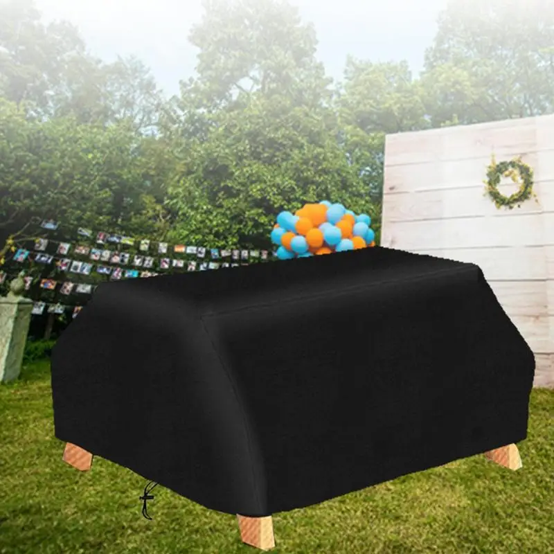 

Patio Cover Waterproof Outdoor Patio Garden Protect Oxford Cloth Furniture Dust Cover For Sofa Table Chair And Rain Snow