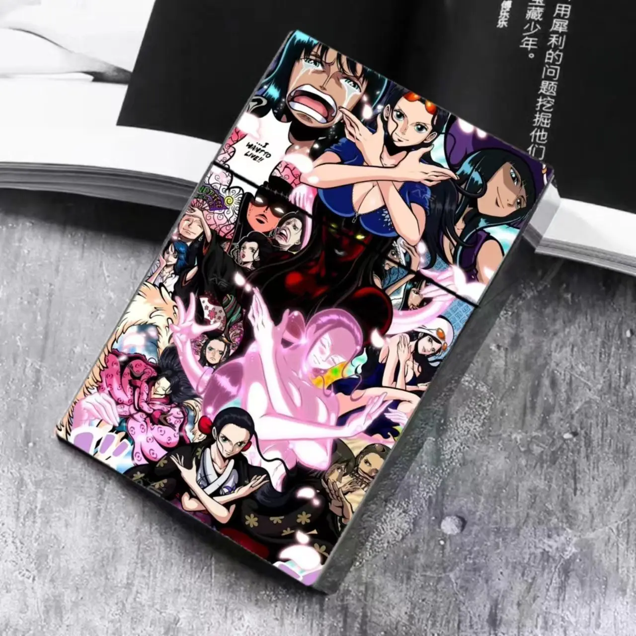 Premium One Piece Character Protective Cigarette Case - Dust & Drop-Proof, Sealed 20-Pack Holder
