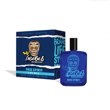 REBEL - Man Free Spirit - 100 ML - Belleza y salud, Perfumes y desodorantes, Colonias - Una fragancia de espírtu libre muy masculina y vital.
