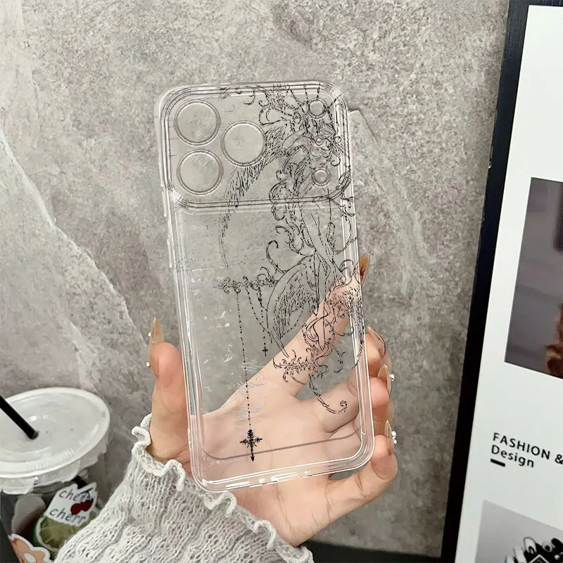 Winged Goddess Premium Phone Case