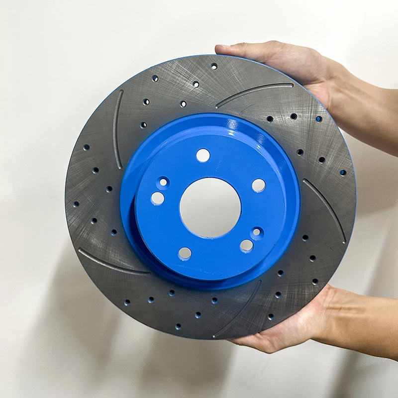 천공 및 라인 처리된 자동차 부품, 소음 없는 자동차 브레이크 디스크, 엄격한 품질 관리, 마쓰다 626 쿠페 929 아텐자 악셀라용