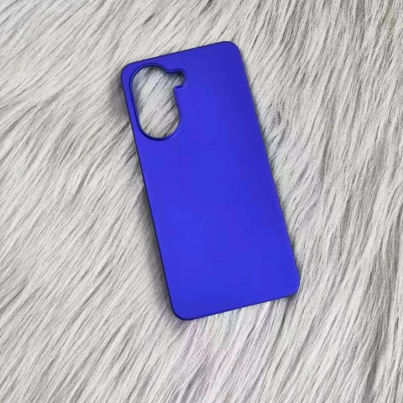 Sleek Shockproof Matte Back Cover - Solid Color Hard PC Slim Phone Case