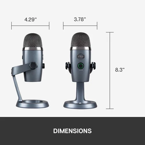 Blue Yeti Studio Usb Condenser Microphone For Live Broadcasting And  Recording With Inner Sound Card Plug And Play - Microphones - AliExpress