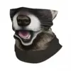 Funny Animal Raccoon Winter Headband Neck Warmer Women Men Ski Camping Tube Scarf Trash Panda Racoon Face Bandana Gaiter 1