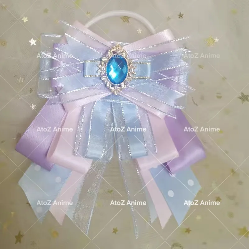 Sangonomiya Kokomi Lolita Bow Bag Decoration Genshin Impact Handmade Breastpin Anime Game Accessories Gifts Free Shipping Items