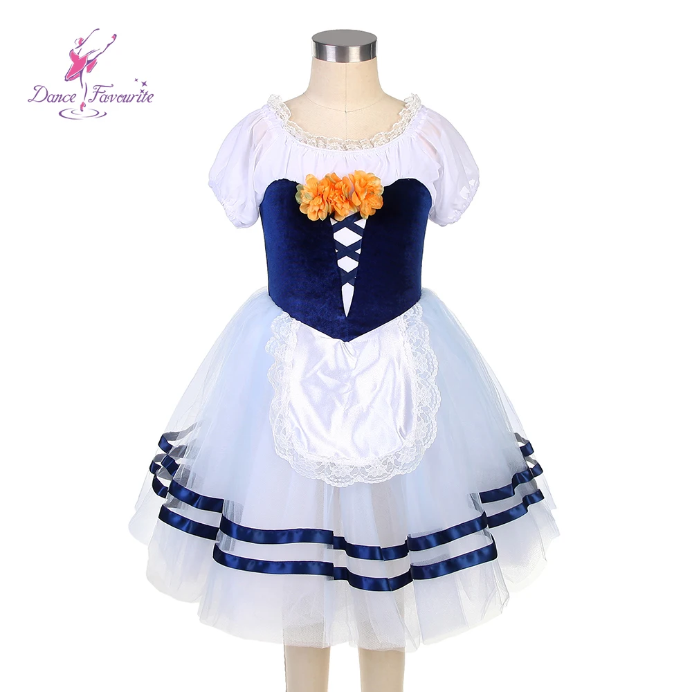 Балетная-юбка-пачка-для-танцев-20519-темно-синий-бархатный-лиф-романтичная-Балетная-пачка-для-девушек-и-женщин-балетные-костюмы-Одежда-для-танцев-длинная-пачка