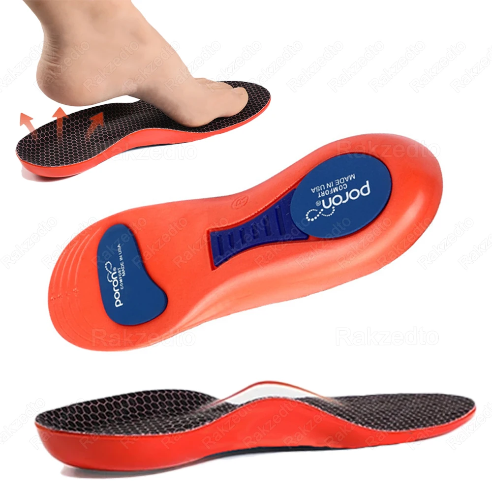 Premium Orthotic Insoles for Plantar Fasciitis Flat Feet Arch Support