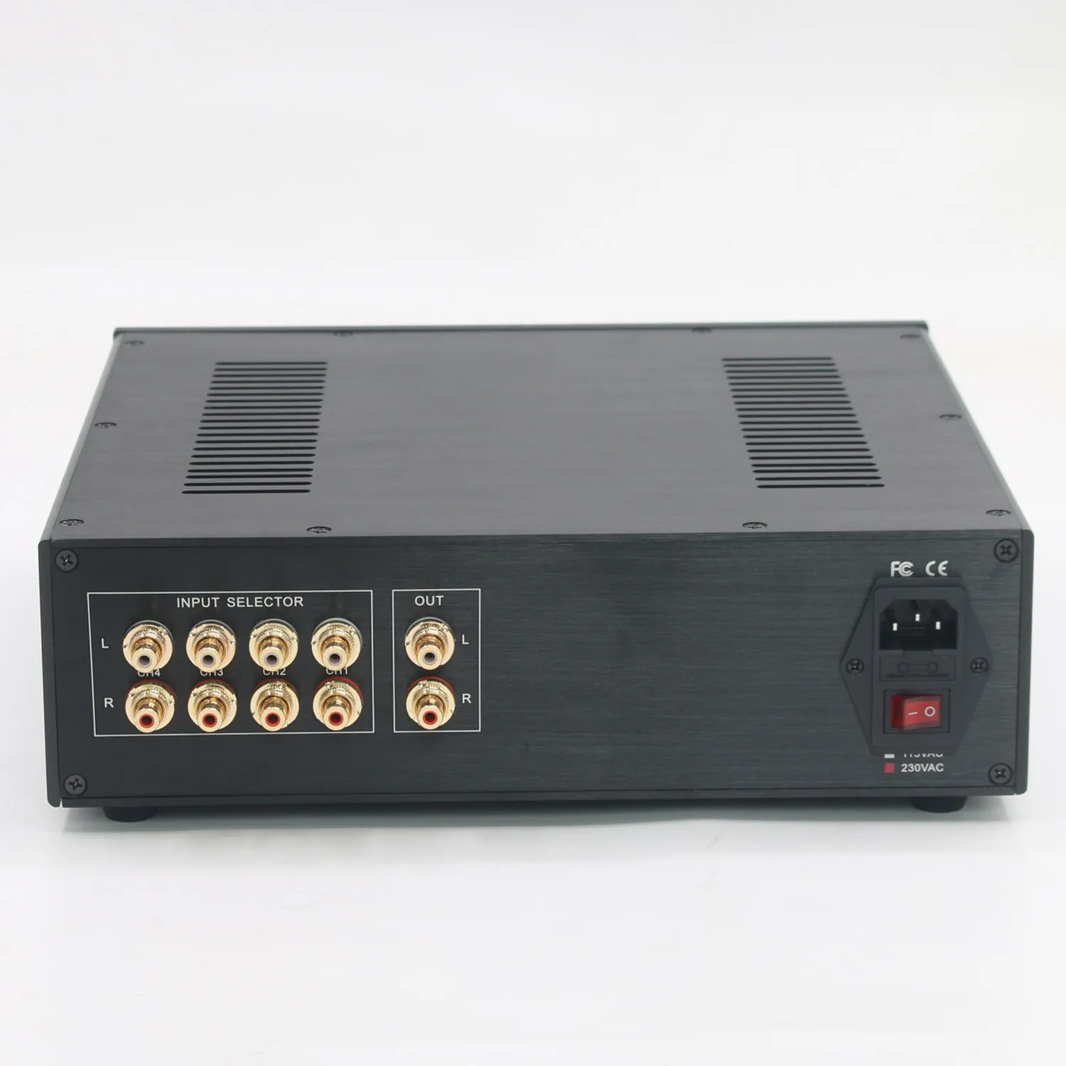 STR12A 12AU7/ECC82 Tube Remote Control Preamplifier HiFi Audio 4 In 1 Out Reference Cary SLP-90 Preamp Circuit 2