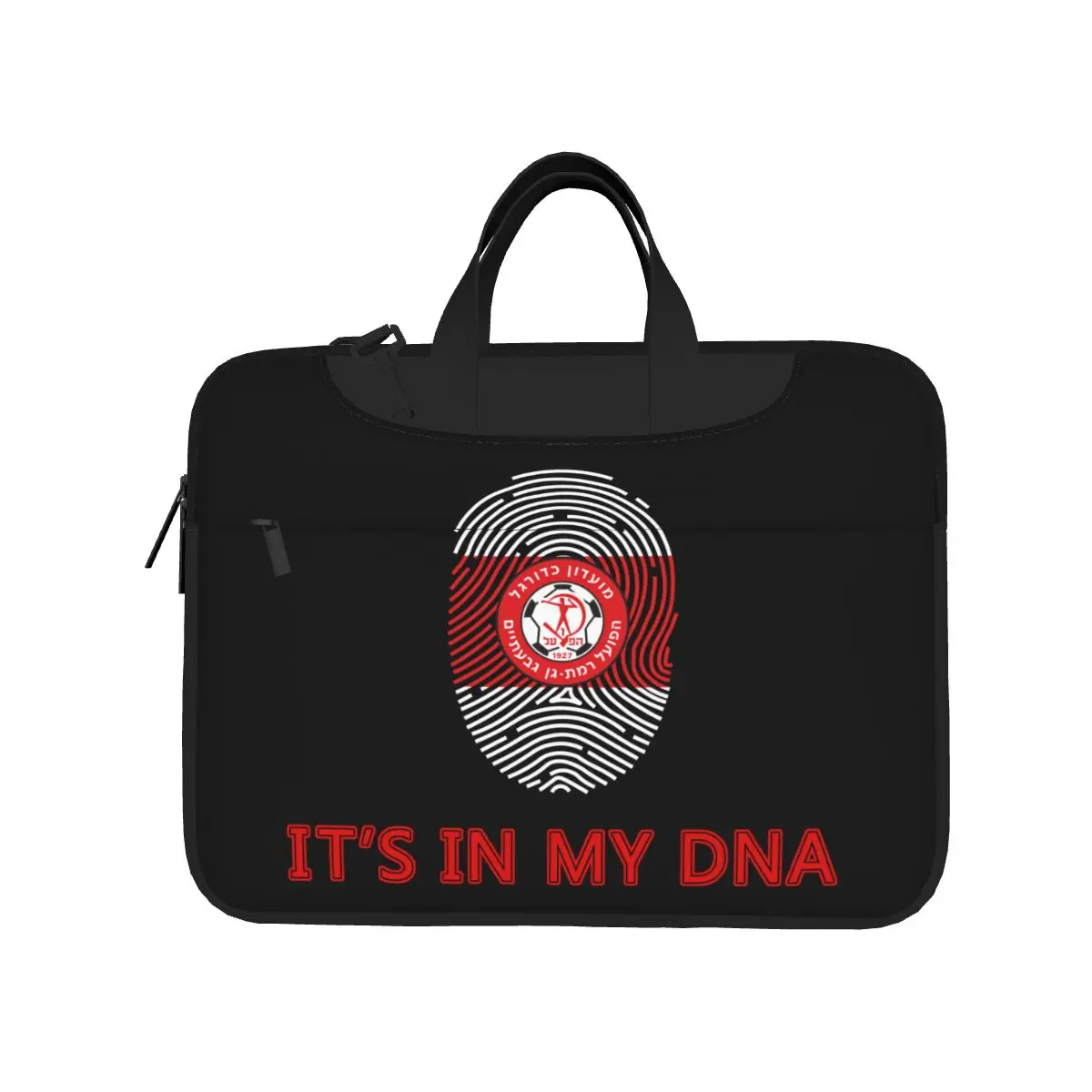 

Israel Hapoel Ramat Gan Givatayim Fc Laptop Shoulder Messenger Bag Sleeve Classic Slim Messenger Bag Business Casual or School