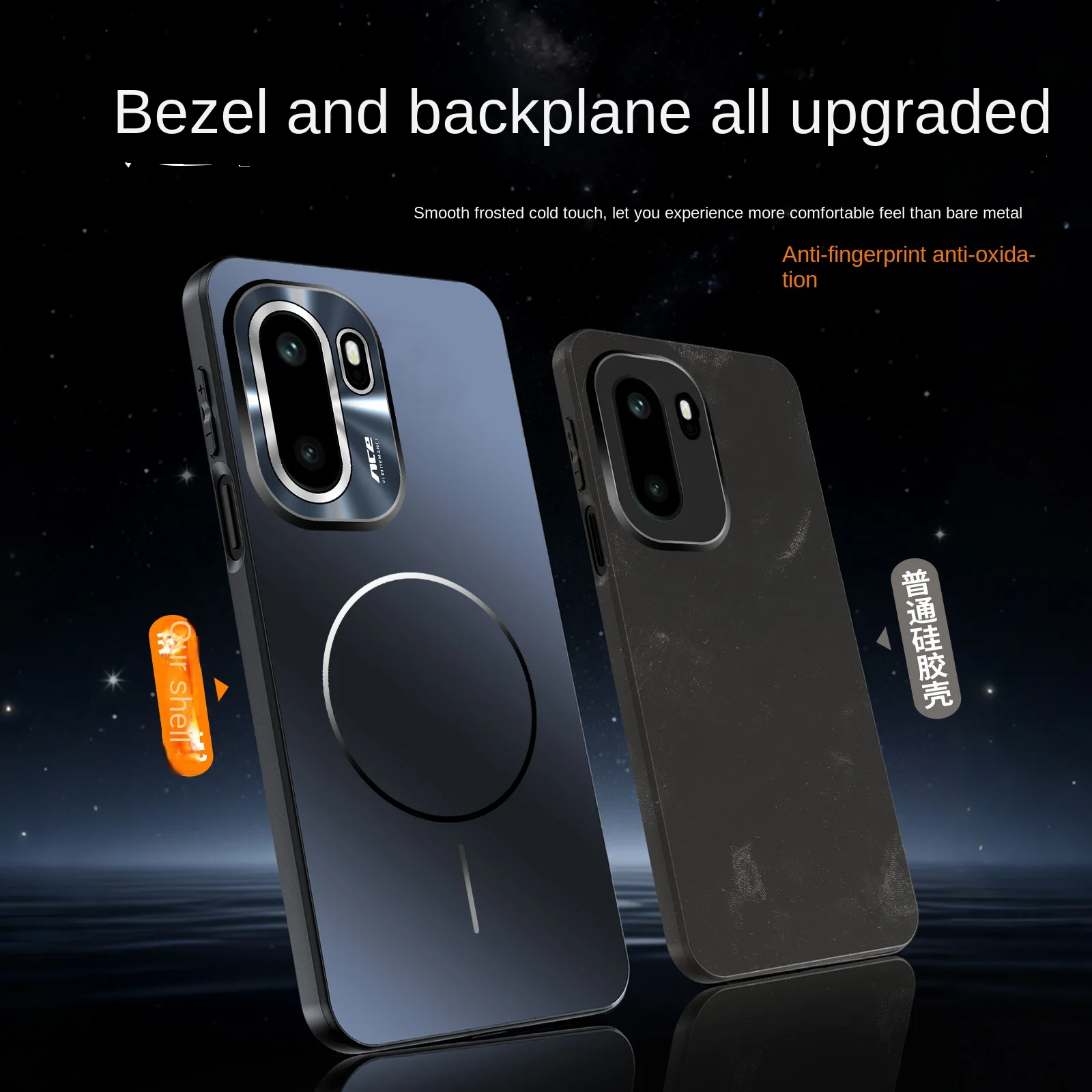 Colorful Magnetic Full-Lens Protective Scratch-Resistant Phone Case