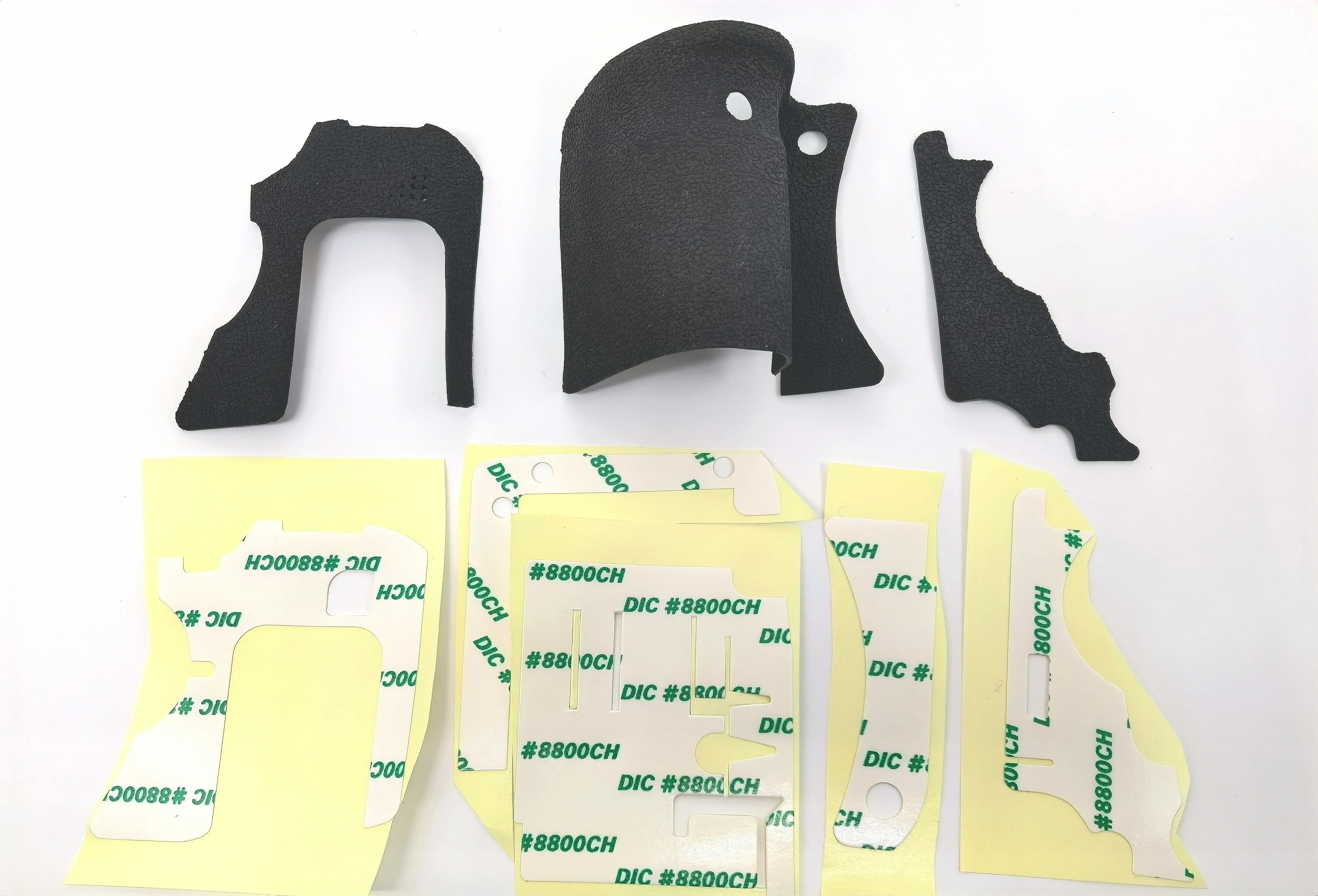 For Iconic Brand 6D New oem A Set Of Camera Accessory 3 Pieces Body Rubber Cover Replacement Part Suit