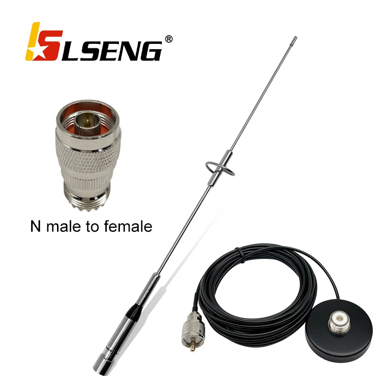 LSENG NL 770S Dual Band 144/430MHz Mobile Radio Antenna 150W High Gain Car Radio Antenna