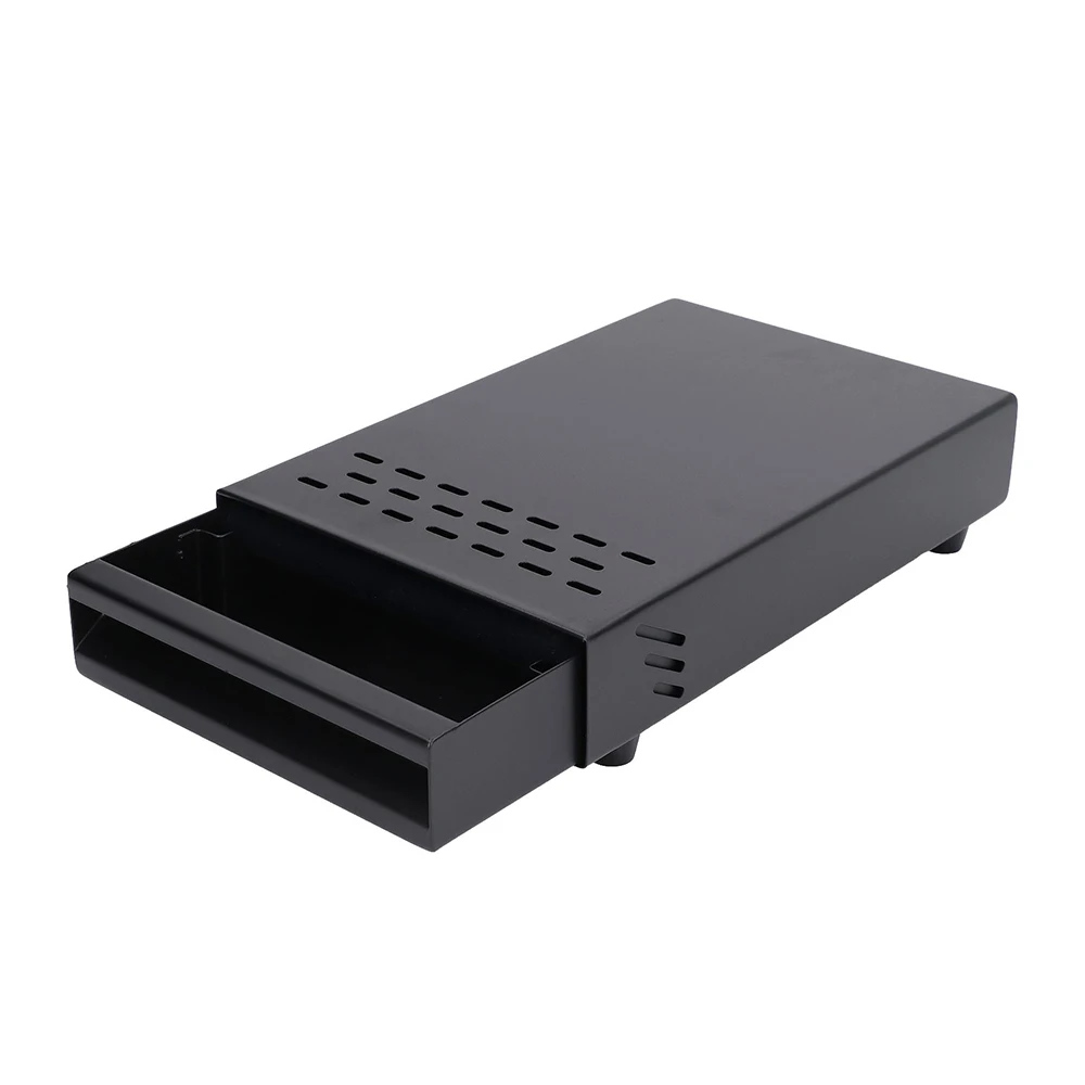 

Stainless Steel Coffee Grounds Box Drawer Type Knock Case Storage Bucket Knocking Boxes Bar Grindings Container Tool