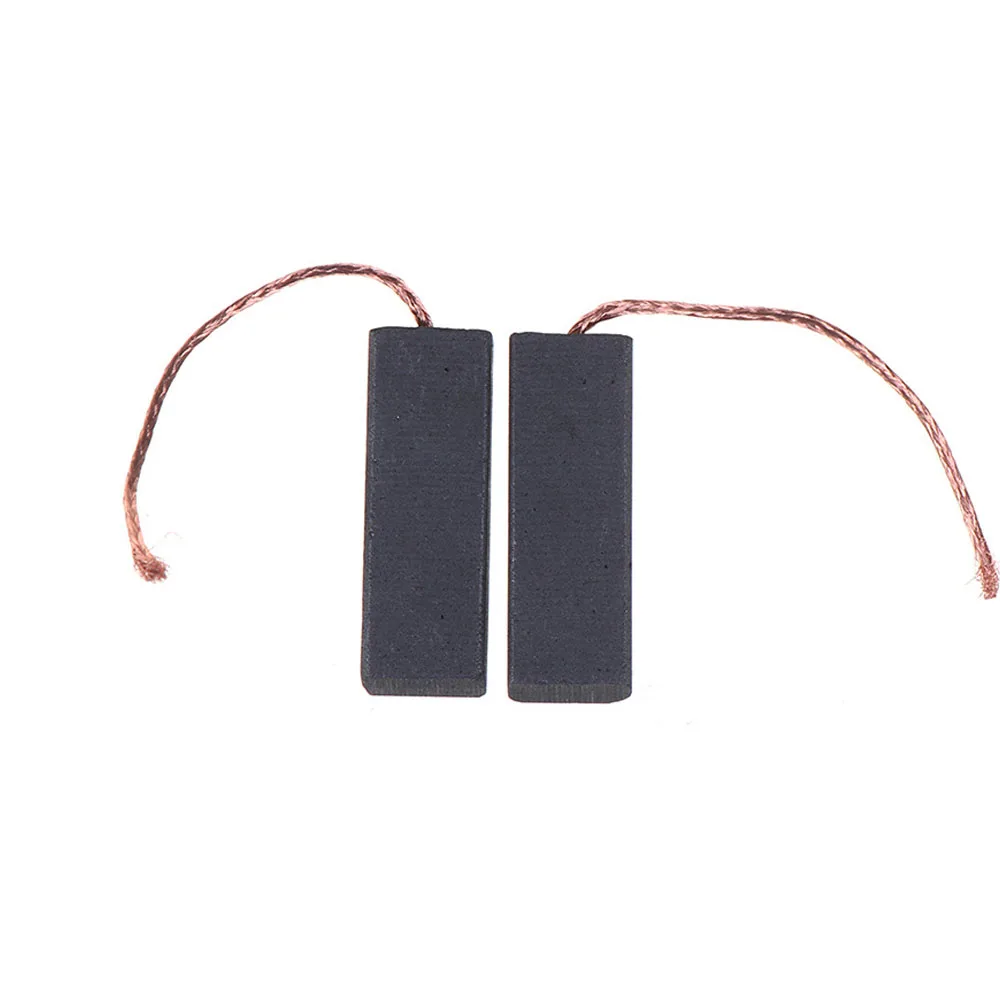 

2PCS 5*13.5*40mm Black Carbon Brush Motor Copper Carbon Brush Motor Accessories with 58mm Length Lead for Washing Machine