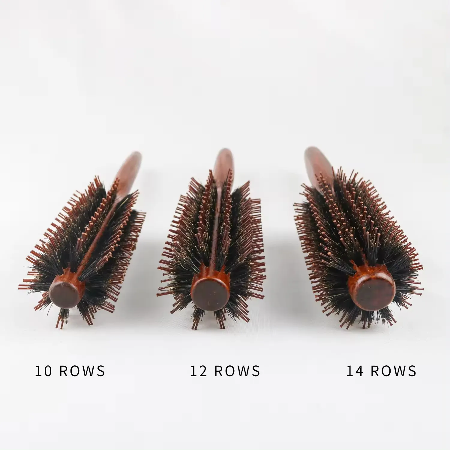 Salon dedicated Hair Brush Boar Bristles Anti-Static for Hair Blow Drying Styling Curly Barber Comb 3