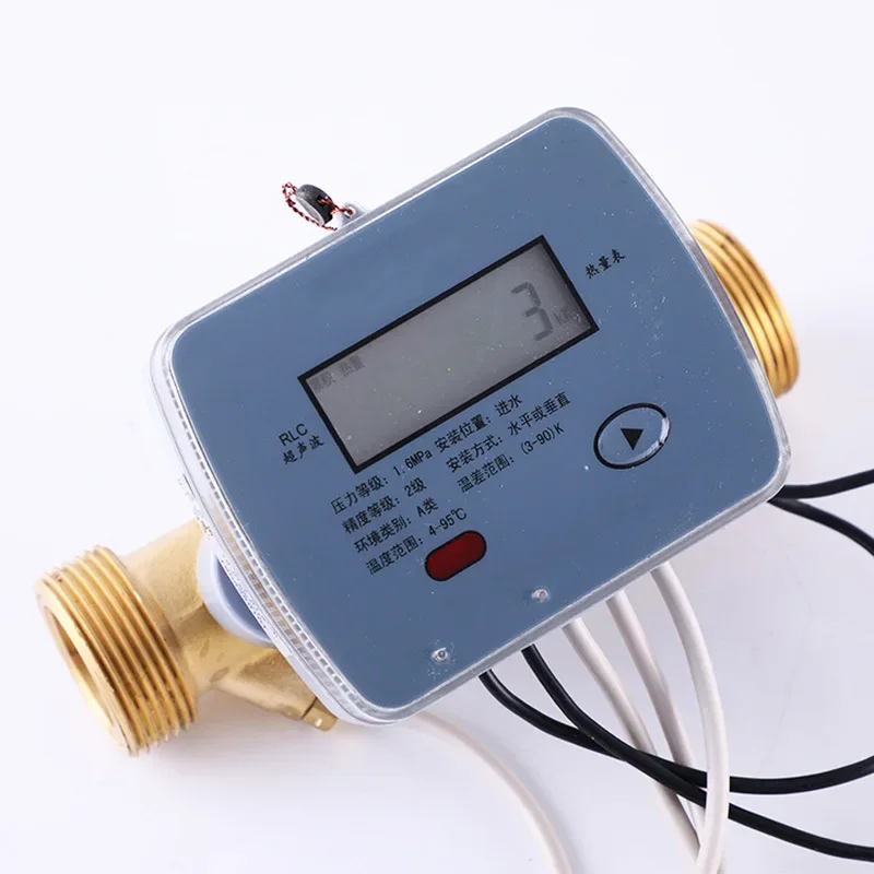Ultrasonic heat meter Mechanical cold and hot ultrasonic Heat meter Household heating flow flow meter water flow meter turbine flow meter digital turbine flow meter